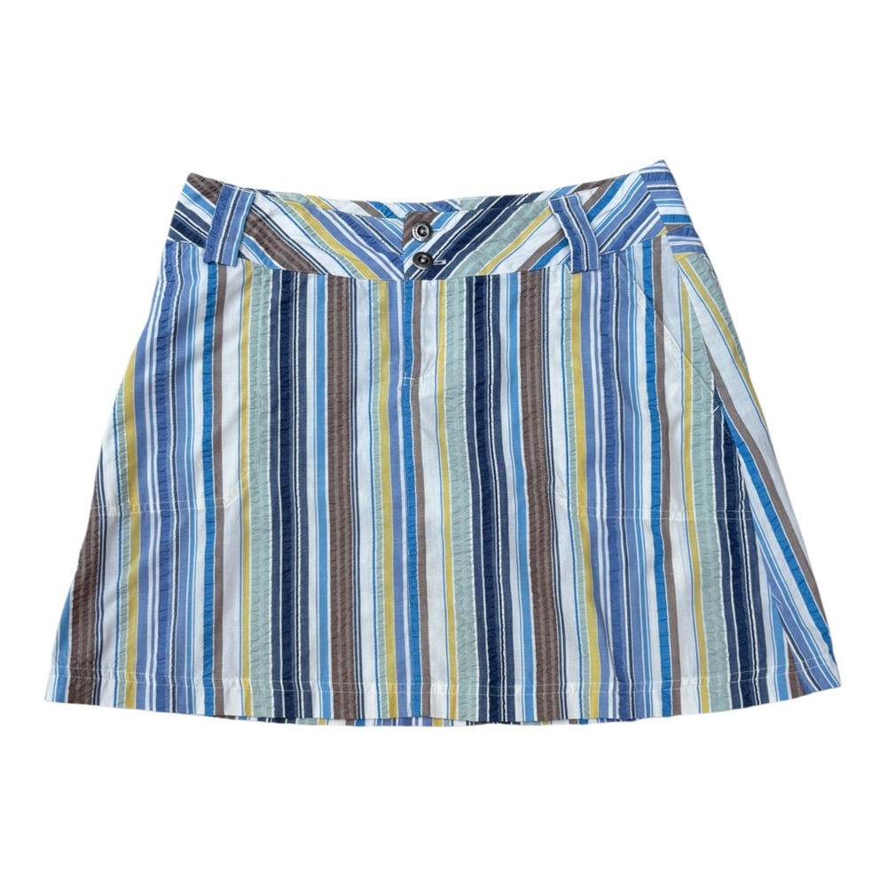 Patagonia Women’s 6 “Netty” Retro Striped Lightweight Mini Skirt With Pockets - Picture 3 of 9